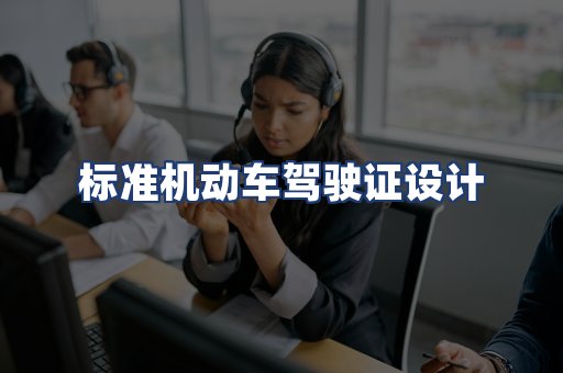 标准机动车驾驶证设计